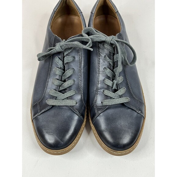 Moral Code Quintus Navy Leather Men’s Sneakers Size 11 M 10054-402 - Picture 5 of 9